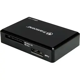 Кардридер USB RDC8, Black, Type-C 3.1 - microSD / SD / CF (TS-RDF8K2) Transcend teh0028491 - мініатюра 2