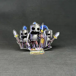 Акрилова колекційна фігурка Clash of Clans, Clash Royale Вартові (Guards) 15 см - мініатюра 2