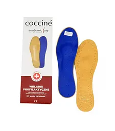 Устілки ортопедичні Coccine Amon Exclusive, натуральна шкіра, розмір 43/44