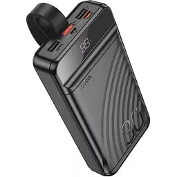 Зовнішній акумулятор Hoco Element J123B 30000mAh 22.5W Black [118246] - мініатюра 2