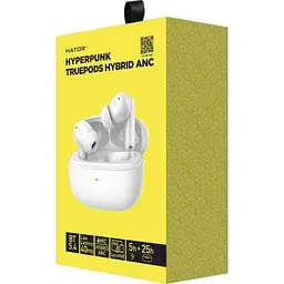 Навушники Hator Truepods Hybrid ANC White (HTA432) - мініатюра 5