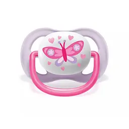 Пустушка Avent ортодонтична Ultra Air I love для дівчат 0-6 міс 2 шт SCF080/02 - мініатюра 3