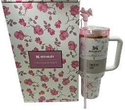 Термокухоль Stanley Quencher H2.0 Tumbler з неіржавкої сталі 1,18 л Vintage Rose KT6007856