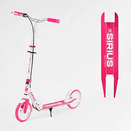 Самокат Best Scooter 88-98х53х10.5 см Рожевий 000248271 - мініатюра 2