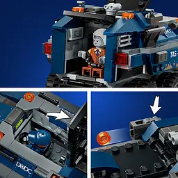 Конструктор LEGO Marvel Переслідування Людиною-Павуком машини для перевезення злочинців (76349) - мініатюра 11