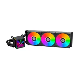 Система жидкостного охлаждения Lian Li Galahad II LCD, 360 Black (G89.GA2ALCD36B.00)