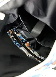 Жіночий рюкзак ролл Sambag RollTop Milton з принтом Blue flowers 41 х 30 х 16 см (24251722) - мініатюра 7