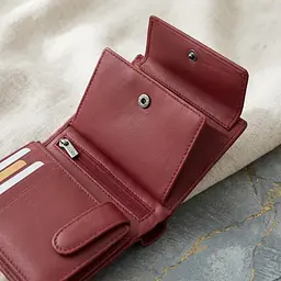 Жіноче портмоне Tony Perotti натуральна шкіра Cortina 5031 rosso (90324) червоне - мініатюра 9