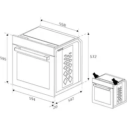 Духова шафа електрична Beko BBIE123002XD - мініатюра 7