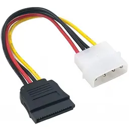 Кабель живлення SATA power 0.16m Extradigital (KBP1660) - мініатюра 1