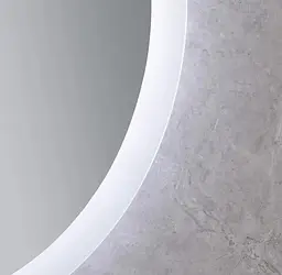 Дзеркало Mixxus Plain MC10-60 (годинник, LED-підсвічування, антизапотівання) (MI6013) - мініатюра 4