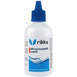Метиленовый синий Rikka против грибковых заболеваний аквариумных рыб 100 мл