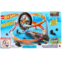 Ігровий набір Hot Wheels Гонки в шиномонтажной (GJL16) - мініатюра 9