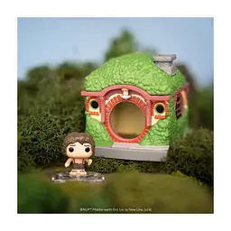 Фігурка Funko Pop набір Bitty POP! Town - Фродо Беггінс і хатинка (83685) - мініатюра 7