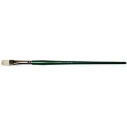 Пензель щетина плоска Kolos Classic 2402F № 6 довга ручка 