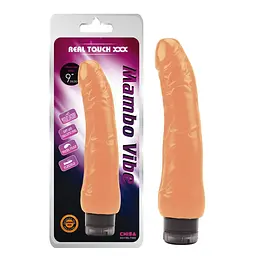 Вібратор Real Touch XXX Mambo Vibe 23.5 см тілесний - мініатюра 2