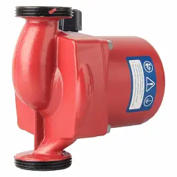 Насос циркуляційний 100Вт Hmax 6м Qmax 50л/хв Ø1½" 130мм бордо + гайки Ø1" LPS25-6/130B WETRON (774233) - мініатюра 3