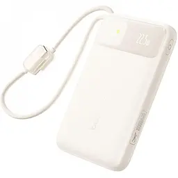 Павербанк Baseus EnerFill FC11 Digital Display Beige 10 000 mAh / 22.5 Вт (E0027R05)