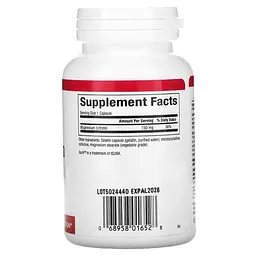 Магній цитрат Natural Factors Magnesium Citrate 150 мг 90 капсул - мініатюра 2