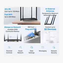 Маршрутизатор Mercusys MB115-4G - мініатюра 5