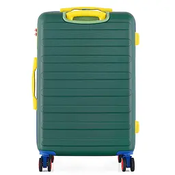 Валіза середня Semi Line T5846-2 ABS-пластик 24 дюйми 63 л Зелений - мініатюра 5
