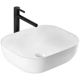 Умивальник Rea Mona slim накладний білий REA-U6300, Білий