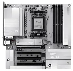 Материнська плата MSI PRO B850M-A WIFI PZ (PRO B850M-A WIFI PZ) (Socket AM5, AMD B850, Micro-ATX)