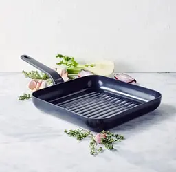 Сковорода-гриль GreenPan Essence Magneto 28 см чорна CC006338-001 - мініатюра 3