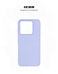 Чехол ArmorStandart ICON для Xiaomi 14 Lavender (ARM73057) - мініатюра 3