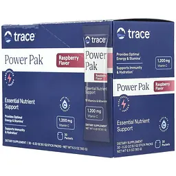 Електроліти Trace Minerals Electrolyte Stamina Power Pak зі смаком малини 183 г (30 шт. х 6.1 г) - мініатюра 5