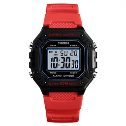 Чоловічий наручний годинник 1496RD Red Skmei acs0030714