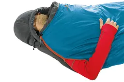 Спальний мішок Ferrino Nightec Lite Pro 600 L/-5°C Blue/Grey Left (86309HBG) - мініатюра 2