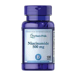 Ніацинамід Niacinamide 500 mg - 100 tabs