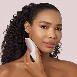 Електронна звукова термощітка для обличчя GESKE Sonic Thermo Facial Brush 6 в 1 пудрова - мініатюра 6