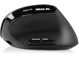 Миша REAL-EL RM-490W Black (EL123200058) - мініатюра 5