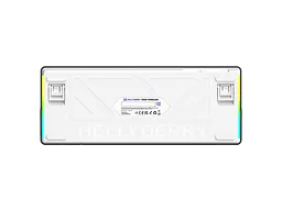 Клавіатура бездротова Hator Hellyberry HK60 Wireless Білий/Фіолетовий - мініатюра 4