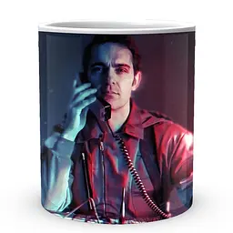 Кухоль GeekLand Паперовий будинок La Casa De Papel man with phone LC 02.09 330 мл білий - мініатюра 3