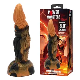 Фалоімітатор Power Monsters Tyrannosaurus, 20.5 см (мульті) - мініатюра 6