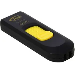 USB флеш накопичувач Team 32GB C145 Yellow USB 3.0 (TC145332GY01) - мініатюра 2