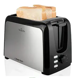 Тостер LET-5702, Black/Silver, 750W LIBERTON teh0019674