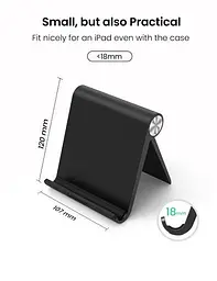 Підставка тримач для планшета Ugreen LP115 Multi-Angle Stand for iPad чорна - мініатюра 6