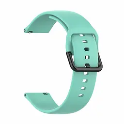 Ремінець силіконовий BeWatch для Xiaomi Amazfit BIP/GTS/GTR S 20 мм М'ятний (1012389S) - мініатюра 3