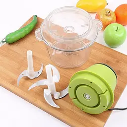 Блендер, подрібнювач Блискавка Vegetable Mixer від мережі 220V - мініатюра 3
