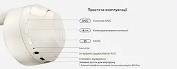 Бездротові навушники Haylou S30 Pro накладні темно сині Bluetooth 5.4 - мініатюра 4