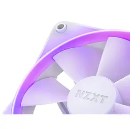 Кулер до корпусу NZXT F140RGB Twin (White) (RF-R14DF-W1) - мініатюра 3