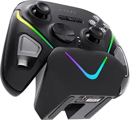 Бездротовий геймпад Ajazz GP100S RGB із зарядною станцією чорний (GP100S-B) - мініатюра 3