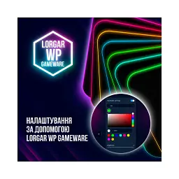 Килимок для мишки Lorgar Steller 913 RGB USB Black (LRG-GMP913) - мініатюра 9