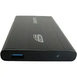 Кишеня зовнішня Maiwo K2501A-U3S 2.5" USB 3.0 black - мініатюра 2