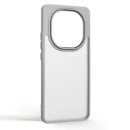 Противоударный чехол для Xiaomi Redmi Note 15 4G/Note 15 5G Poco M8 5G, Frame, серый, панель-накладка, термополиуретан TPU + поликарбонат PC, защита всего корпуса, защита кнопок и камеры, устойчив к деформациям, ArmorStandart (ARM90009) - мініатюра 2
