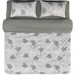 Комплект постільної білизни ARCLOUD 2-х сп Printed 8092-8 (2,40м) 80г/м2 CLOSED 17-0205 Elephant Skin мікрофібра